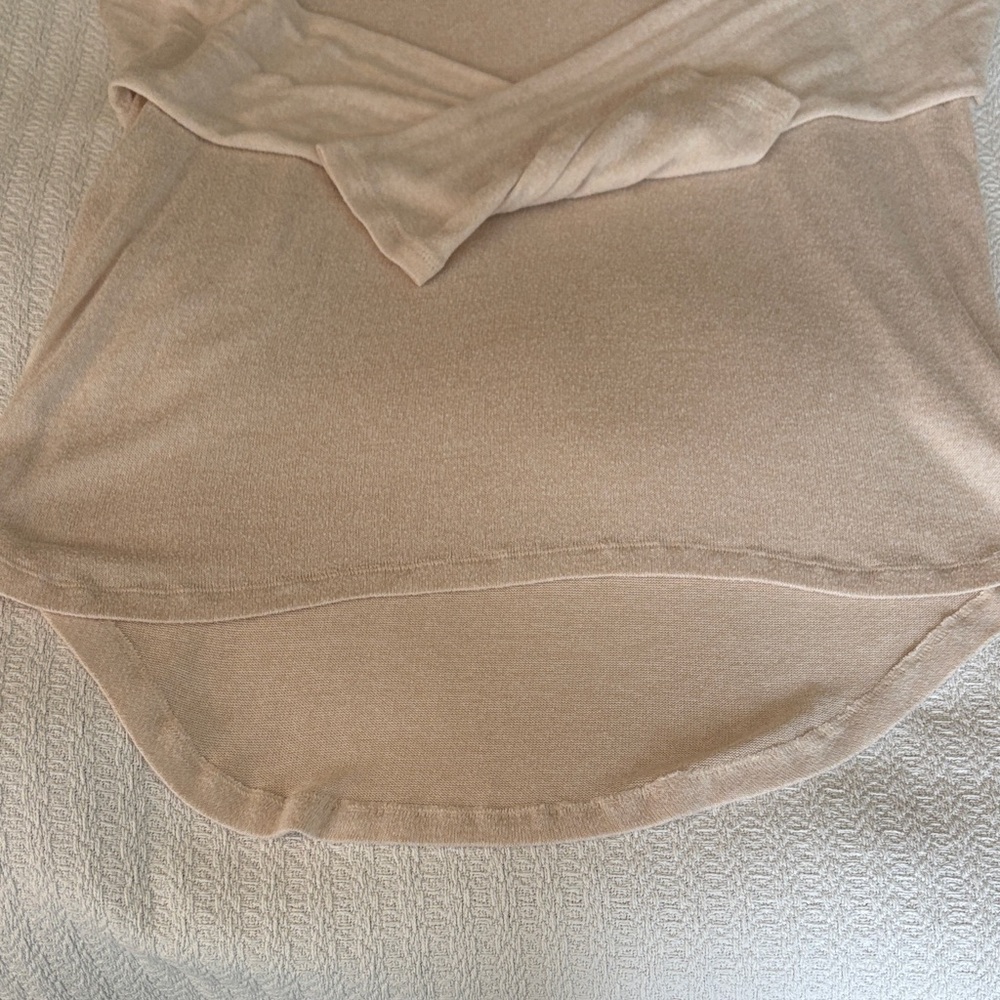 Quince Soft Blush Lightweight Knit Tee - Picture 3 of 5
